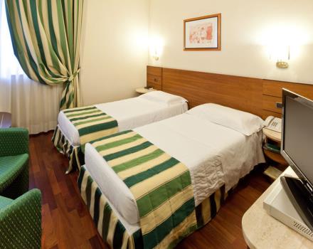 Al Hotel Mirage potrai trovare 86 camere dotate di ogni confort.