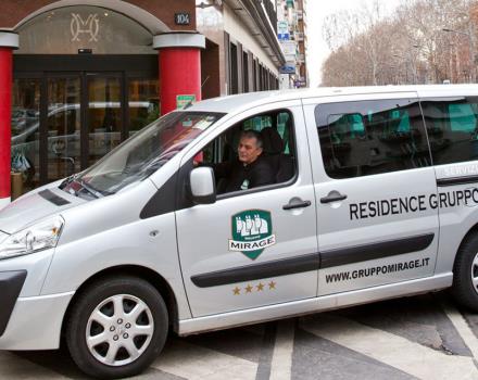 Servizio navetta dal nostro hotel da e per i maggiori centri fieristici - BW Hotel Mirage Milano